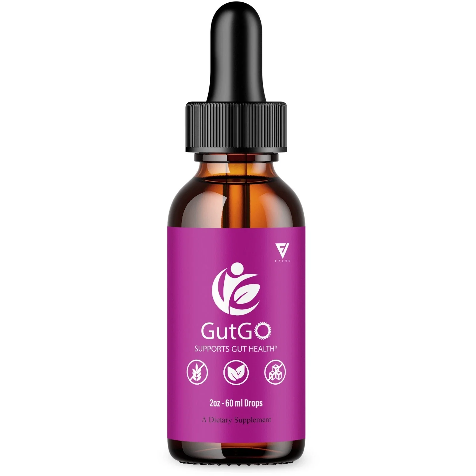 GutGO liquid drops bottle