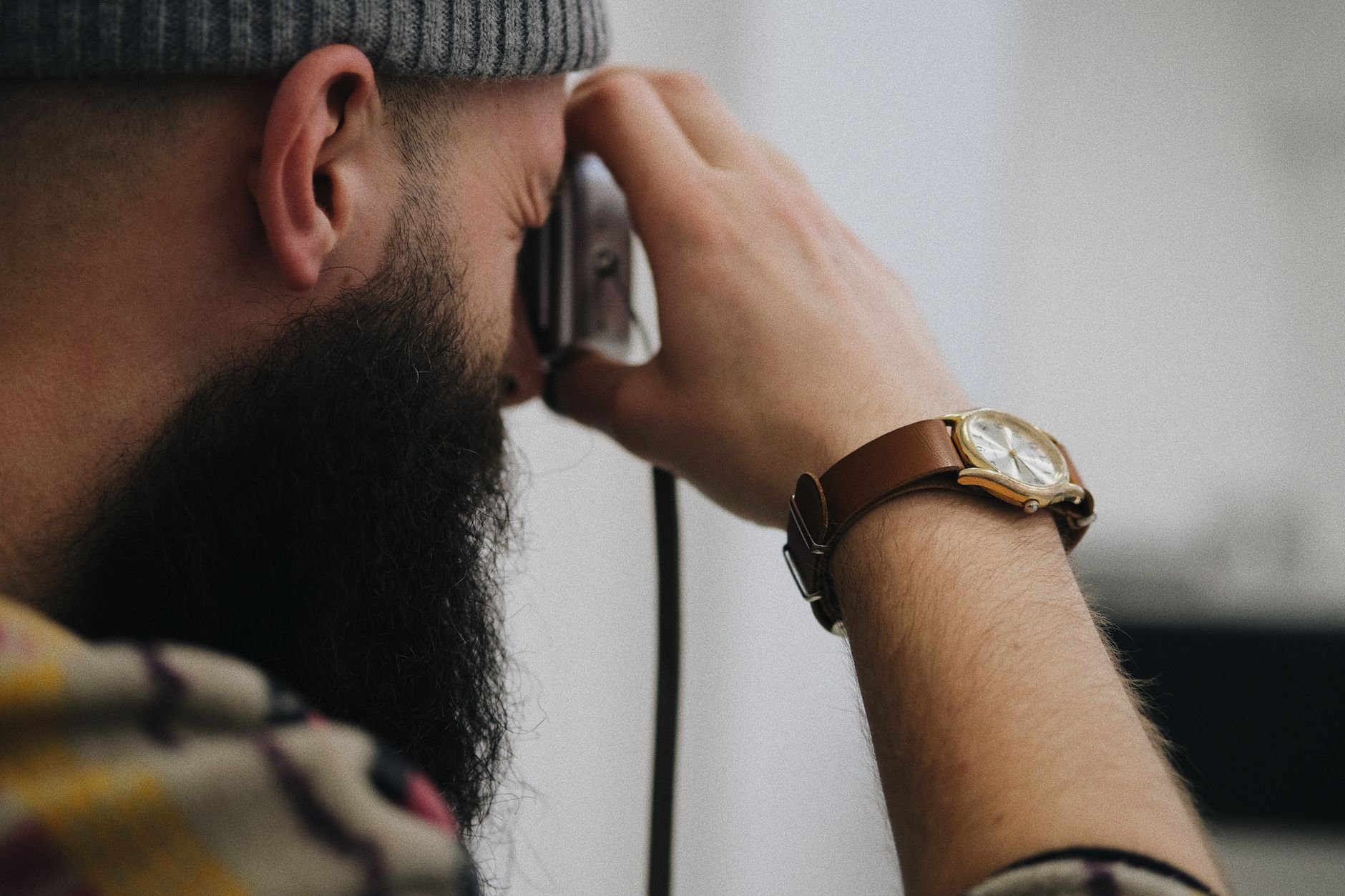 A vintage wristwatch worn with intention
