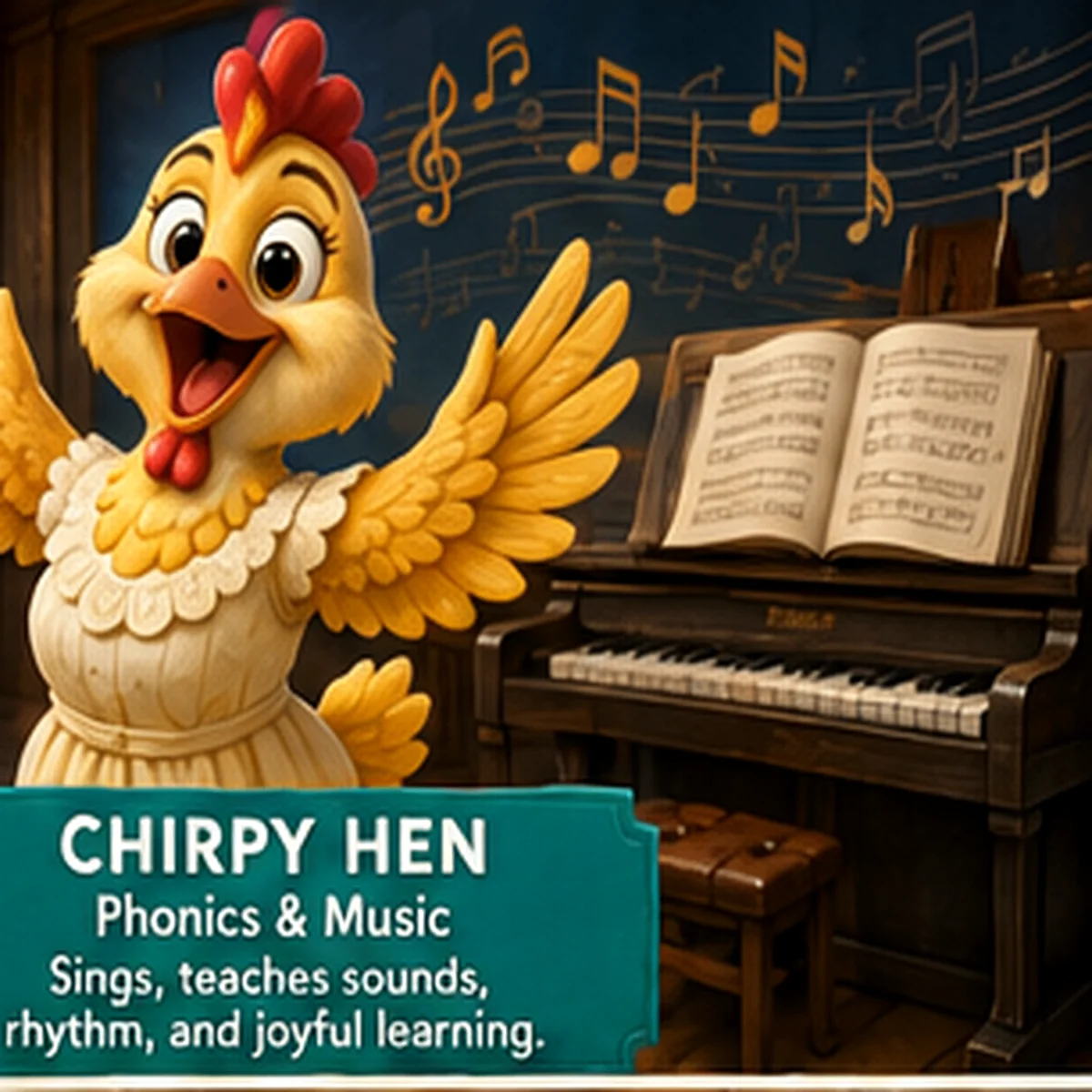 Chirpy Hen