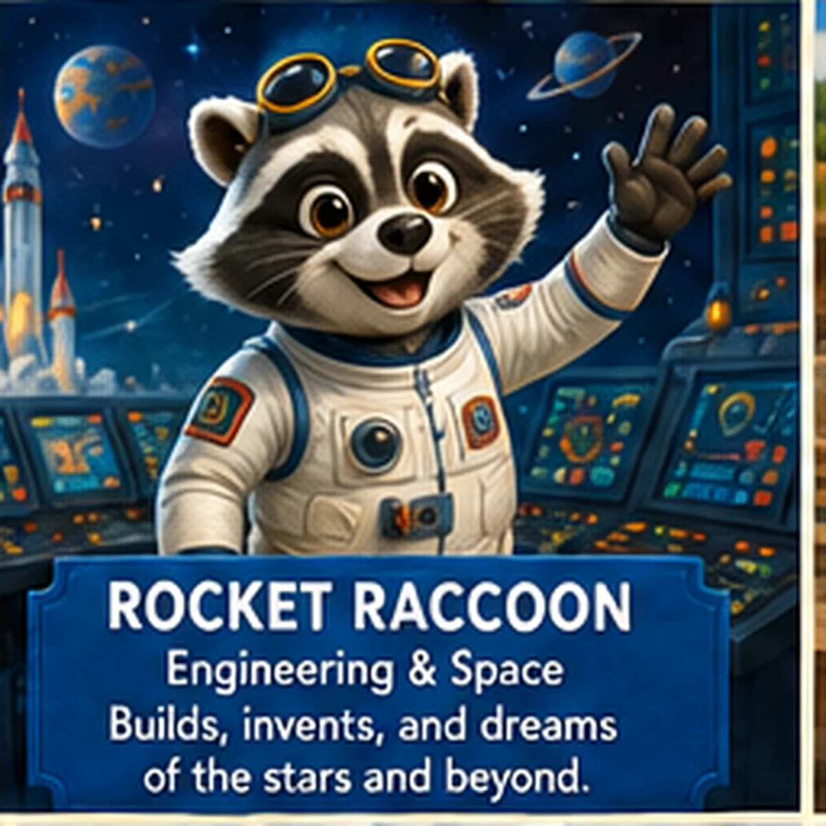 Rocket Raccoon - Engineering & Space