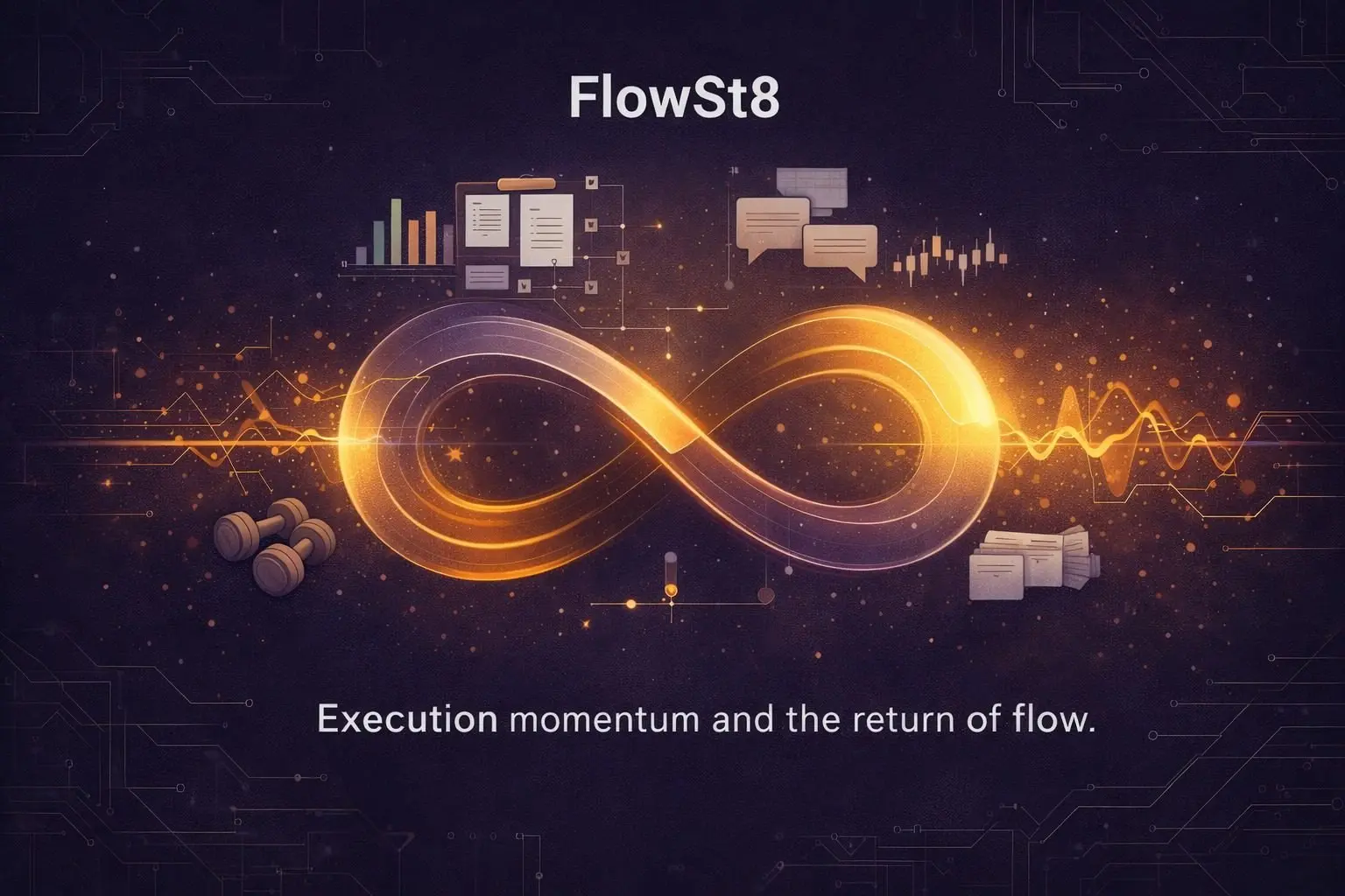 FlowSt8 infinity logo